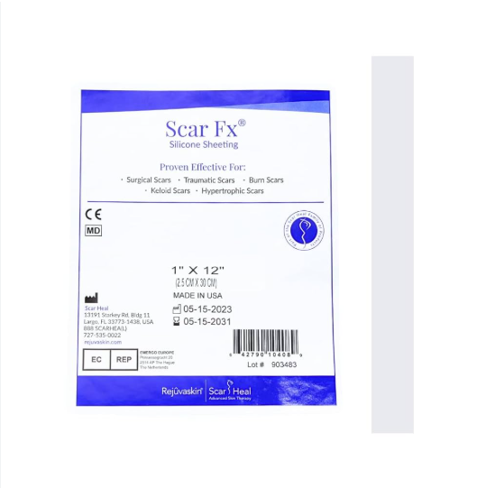 SCAR FX PARCHE DE SILICONA 2.5X30 CM