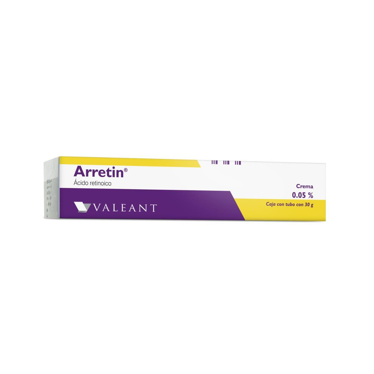 VALEANT ARRETIN CREMA 0.05% 30 G