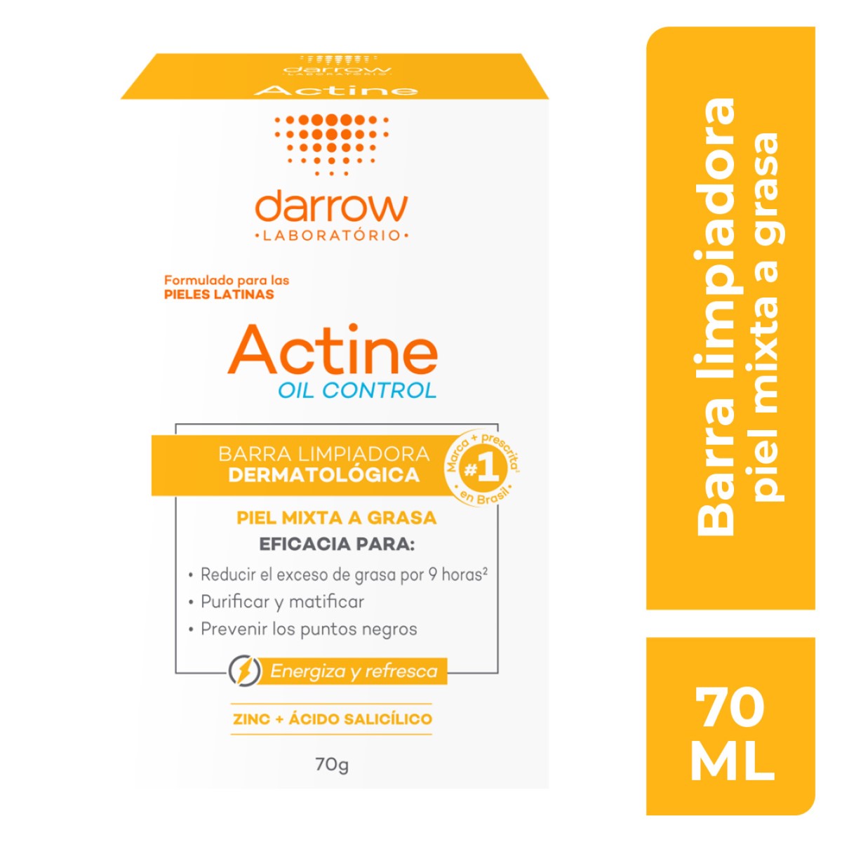 DARROW ACTINE OIL CONTROL BARRA 70G