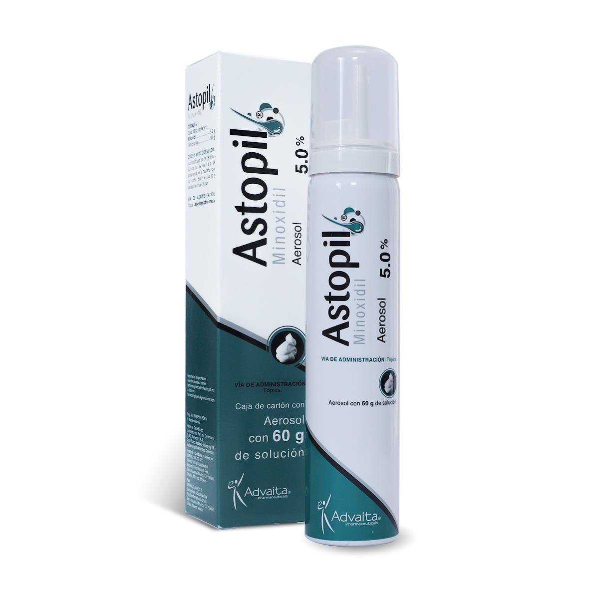 Advaita Astopil Aerosol Minoxidil 5% Tubo Con 60G
