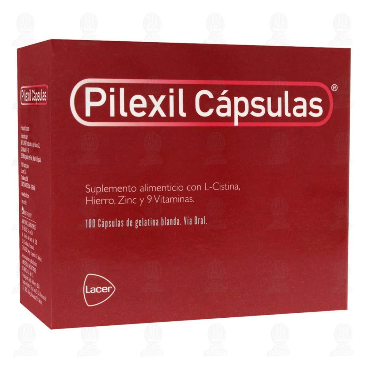 PILEXIL SUPLEMENTO ALIMENTICIO 100 CÁPSULAS