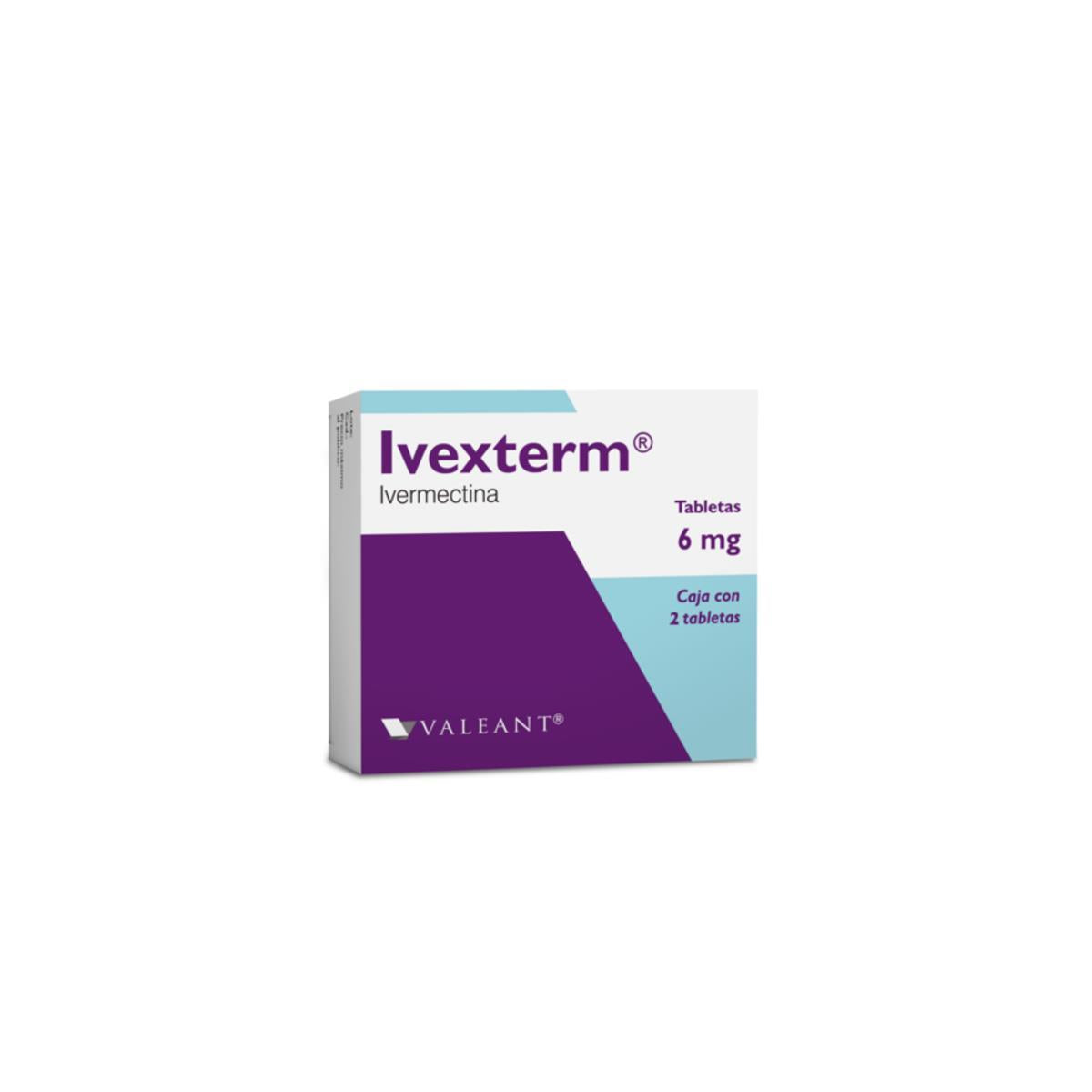 Valeant Ivexterm Tabs 6 Mg C/2 .