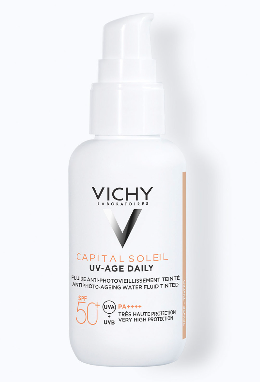 VICHY CAPITAL SOLEIL UV AGE DAILY COLOR 50+ 40ML