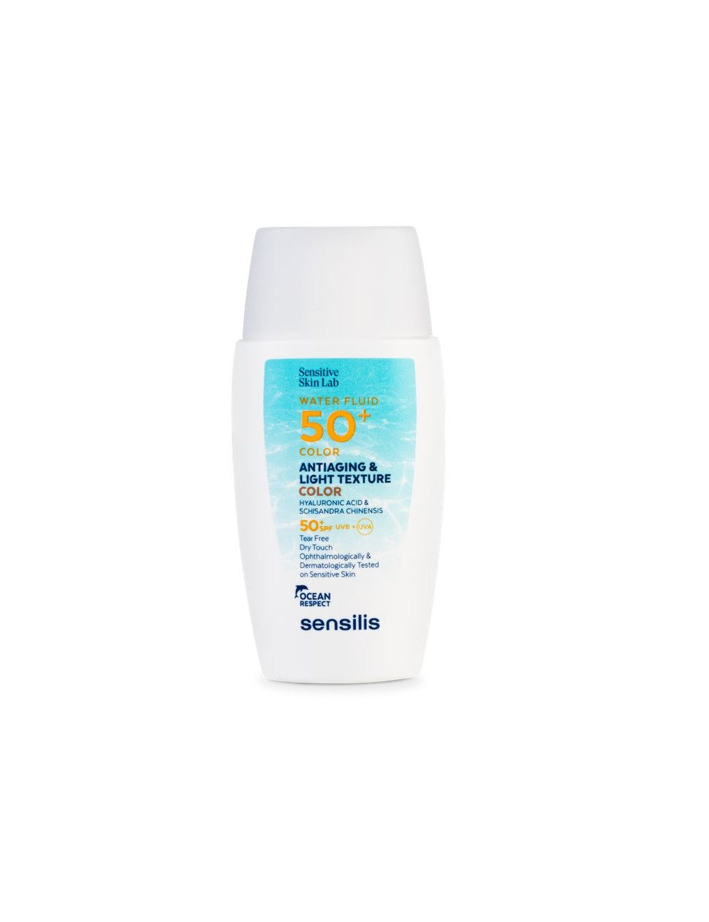 SENSILIS WATER FLUID ANTIEDAD Y TEXTURA LIGERA 50+ COLOR