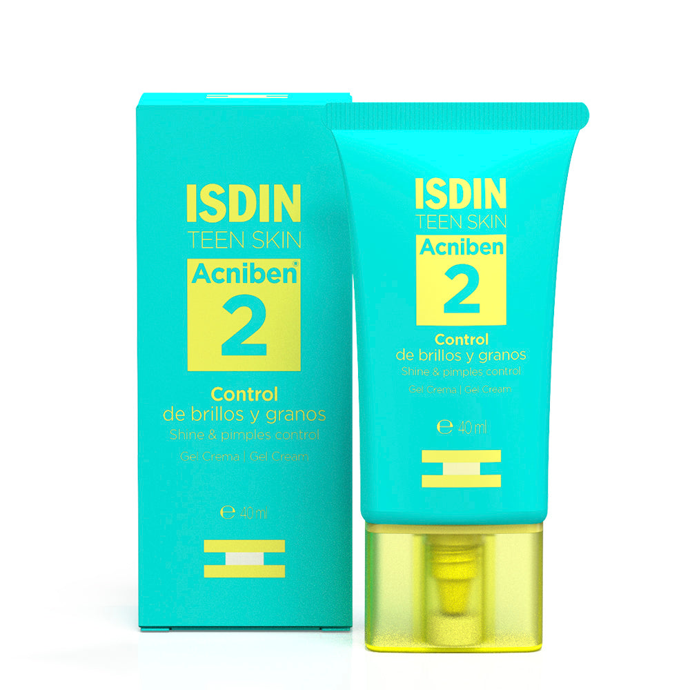 ISDIN ACNIBEN CONTROL DE BRILLOS Y GRANOS GEL CREMA FACIAL 40ML