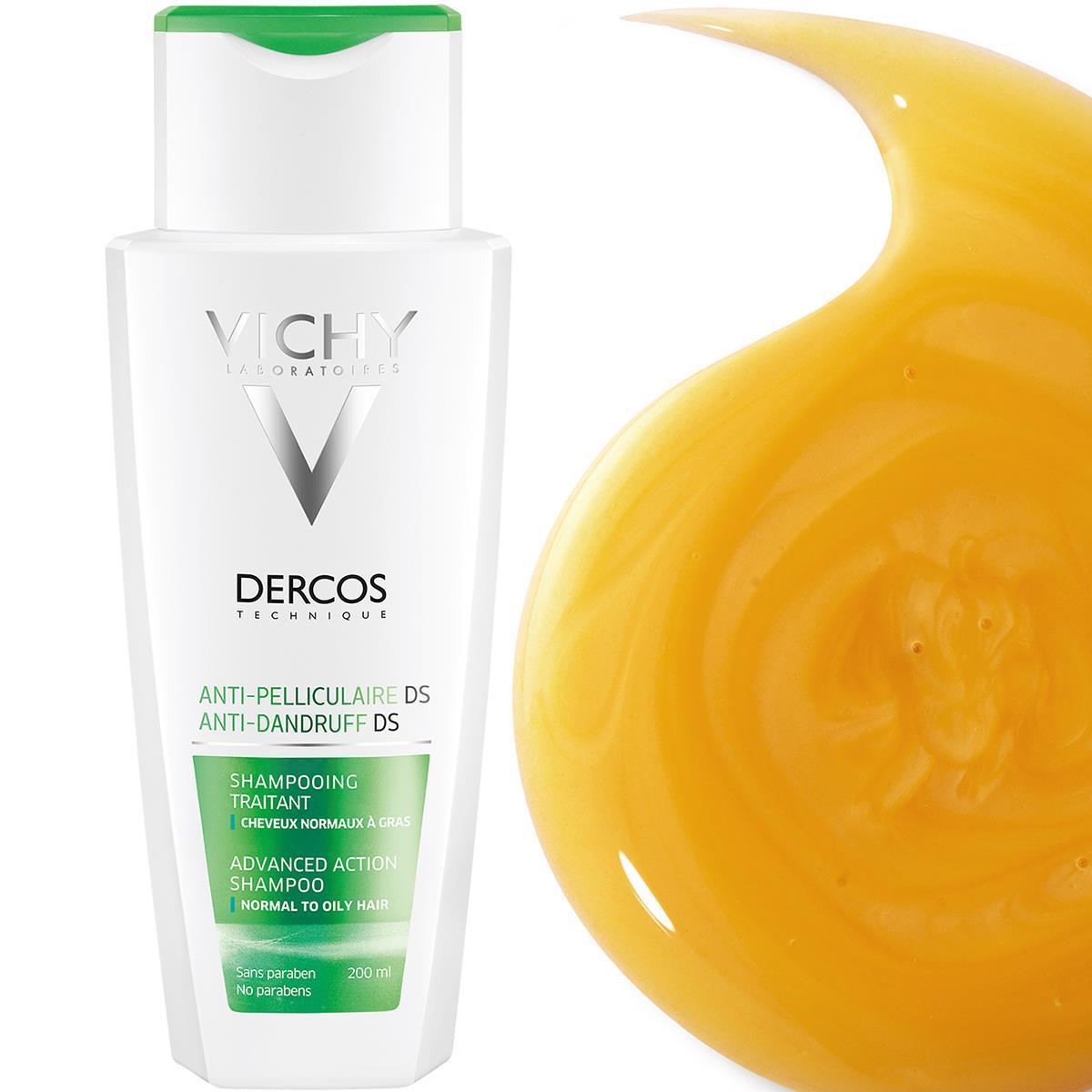 VICHY DERCOS ANTICASPA SHAMPOO NORMAL A GRASO 200 ML