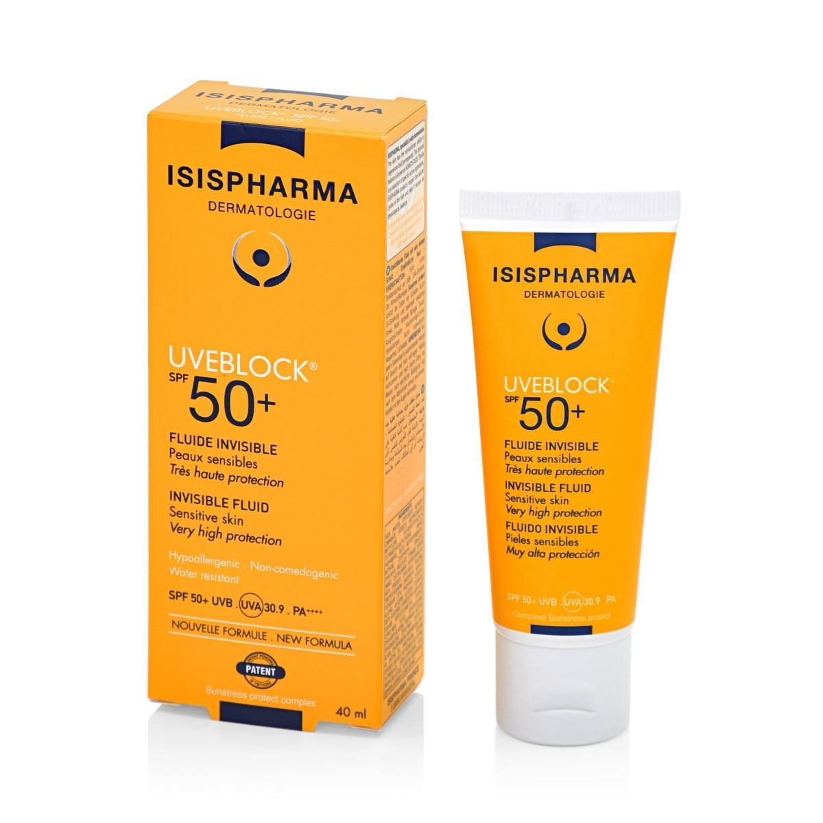Uveblock Spf 50+ Fluido Invisible 40 Ml