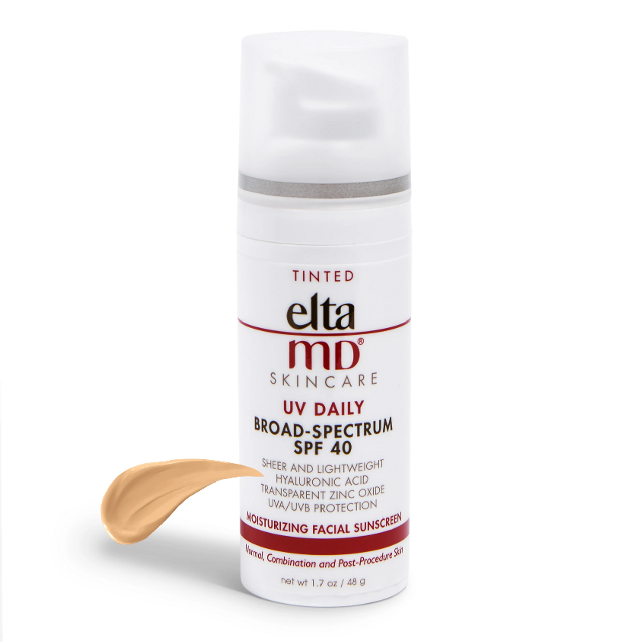 elta MD skincare SUV DAILY BROAD-SPECTRUM TINTED SPF40 48g