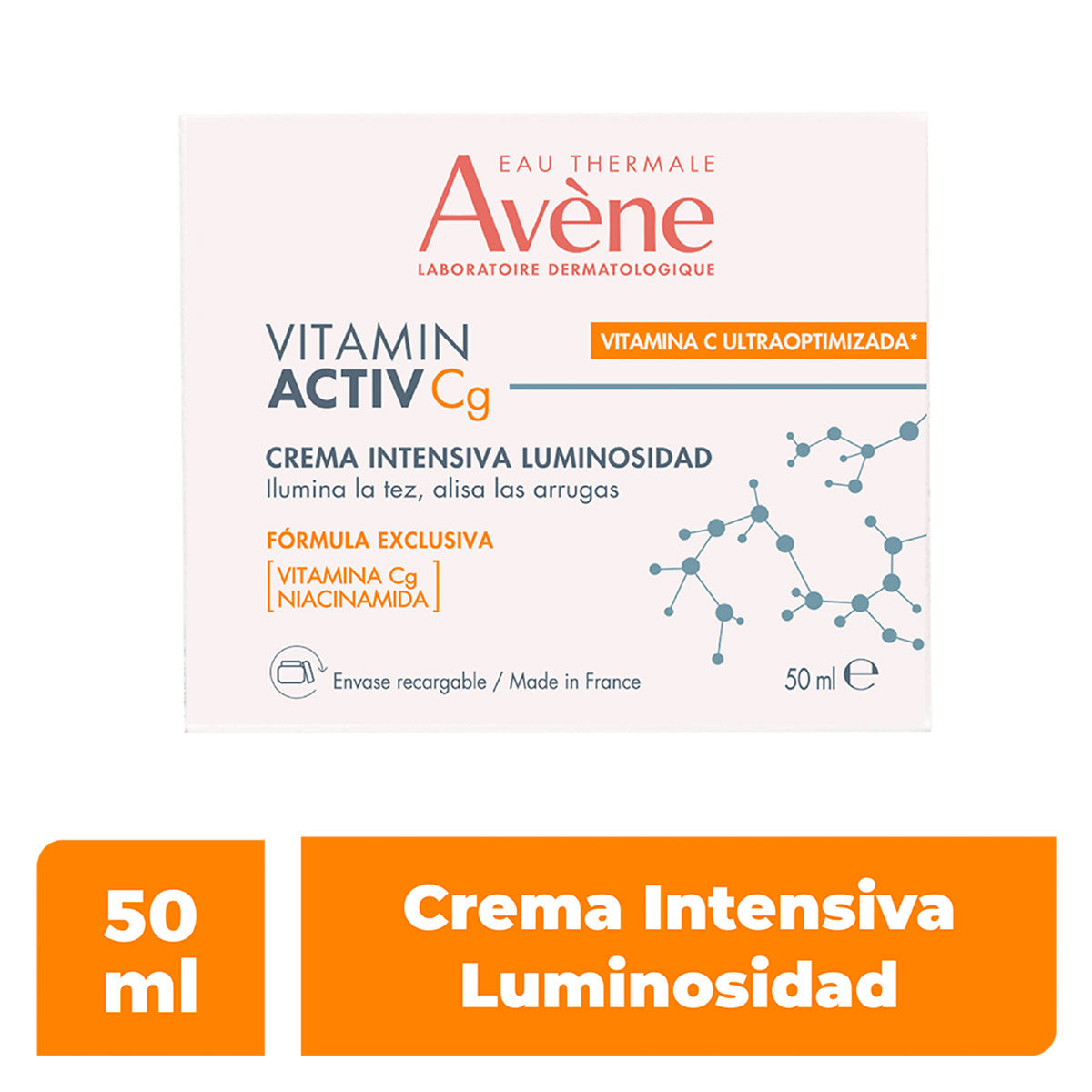 AVENE CREMA VITAMIN Cg ACTIVE- CREMA INTENSIVA LUMINOSIDAD50ML