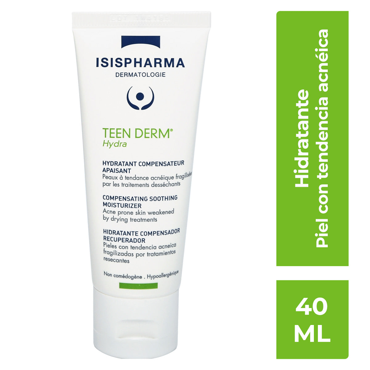 ISISPHARMA TEEN DERM HYDRA - HIDRATANTE COMPENSADOR RECUPERADOR 40 ML