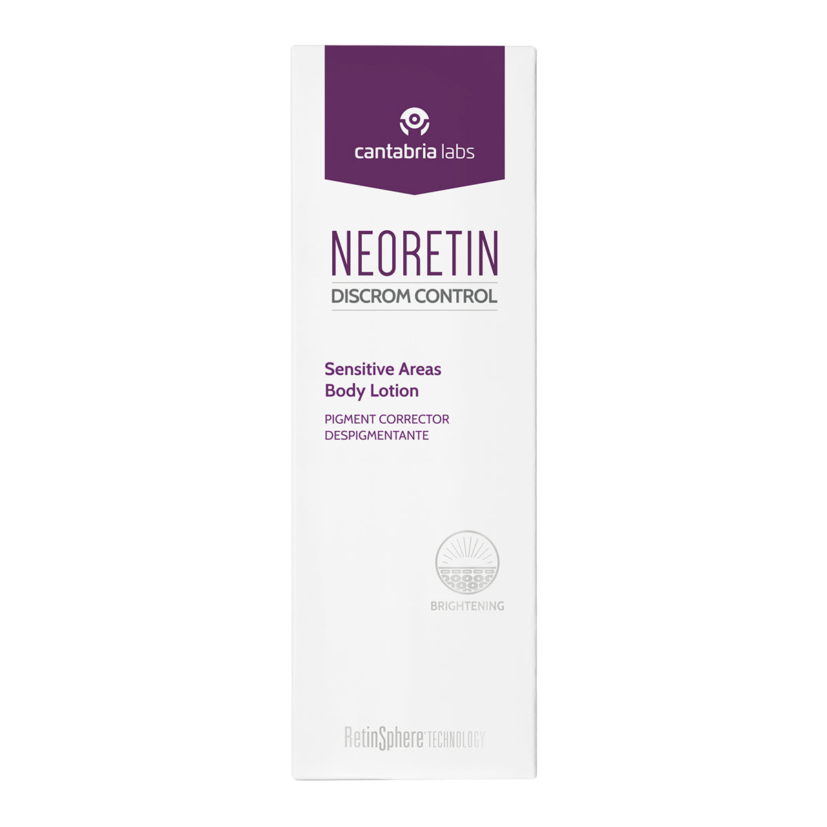 CANTABRIA NEORETIN DC SENSITIVE AREAS LOCIÓN CORPORAL ACLARANTE 100 ML