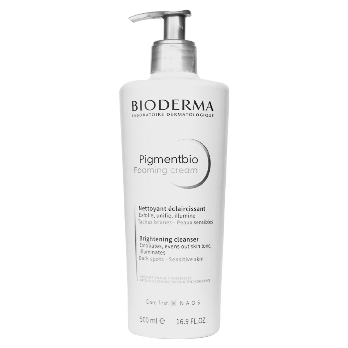 BIODERMA PIGMENTBIO FOAMING CREAM - LIMPIADOR EXFOLIANTE SUAVE 500 ML