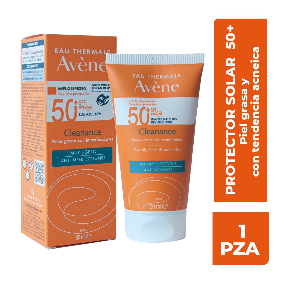 AVENE CLEANANCE SOLAR FPS 50+ 50 ML