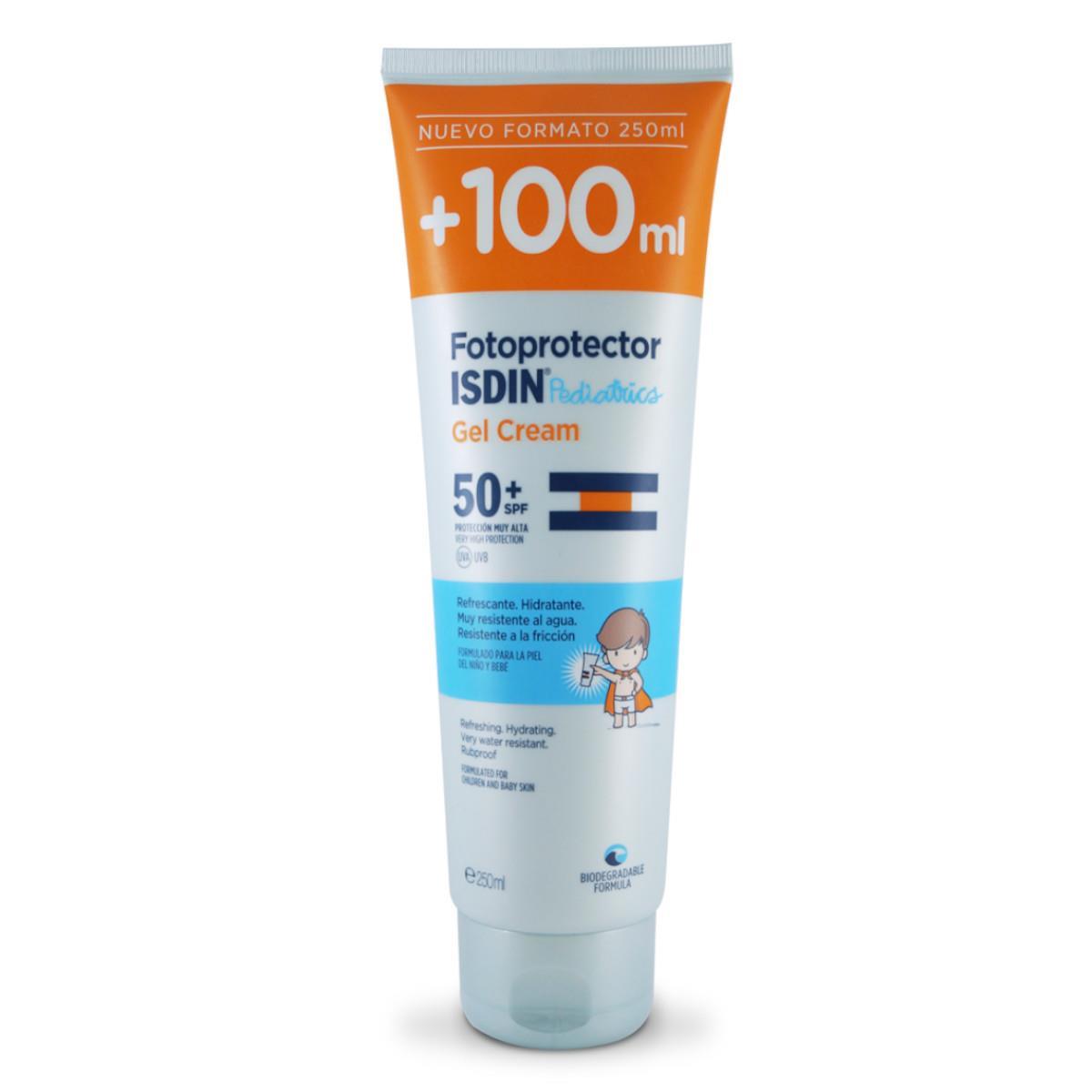 ISDIN FOTOPROTECTOR ISDIN PEDIATRICS GEL CREAM 50+ 250ML