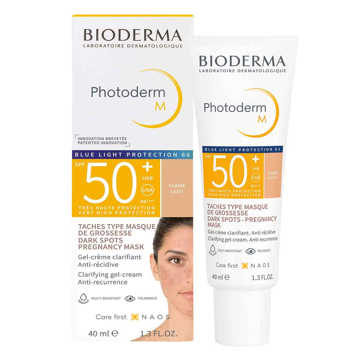 BIODERMA PHOTODERM M V2 CLARO 40 ML