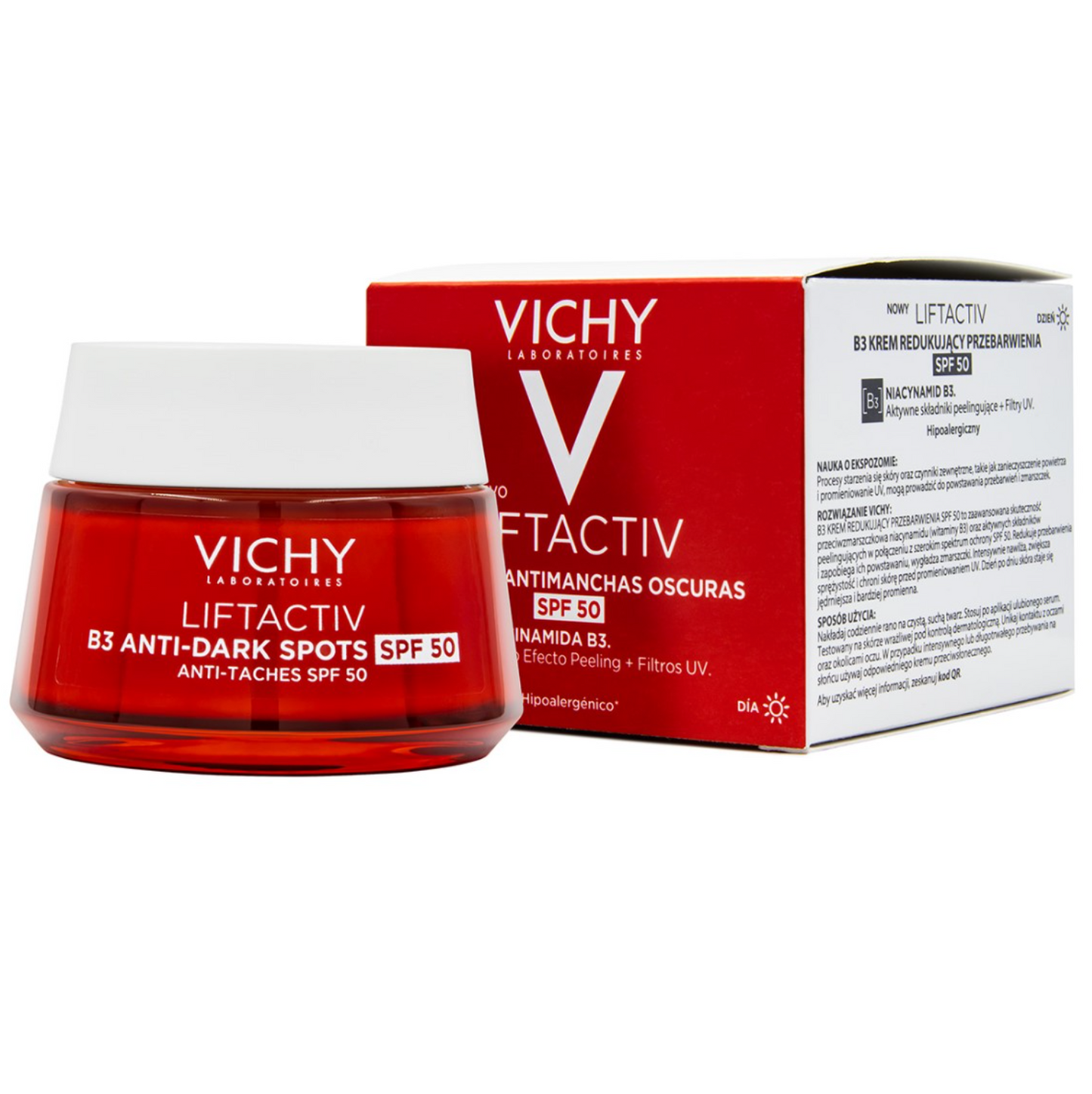 VICHY LIFTACTIV CREMA B3 ANTIMANCHAS SPF50