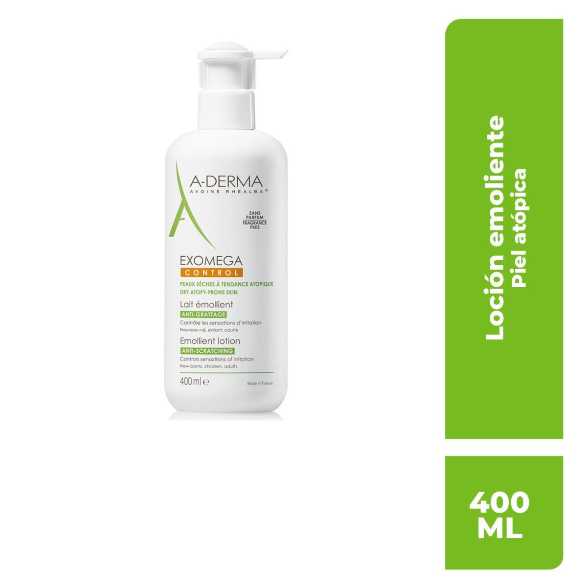 ADERMA EXOMEGA CONTROL LECHE EMOLIENTE 400 ML