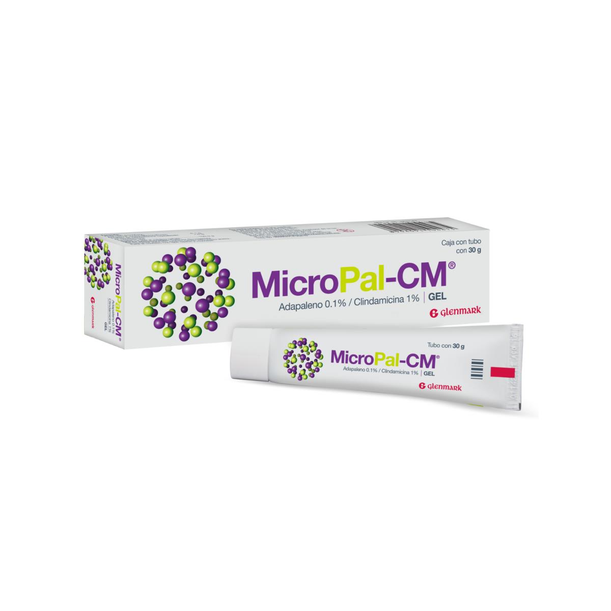 GLENMARK MICROPAL-CM GEL TUBO 30G