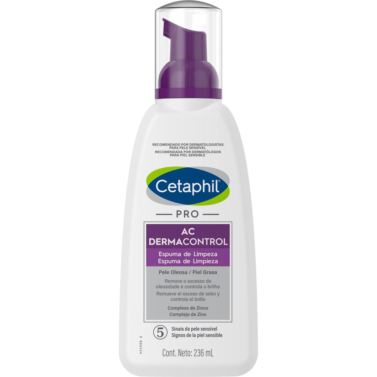 CETAPHIL PRO AC CONTROL ESPUMA DE LIMPIEZA 236ML