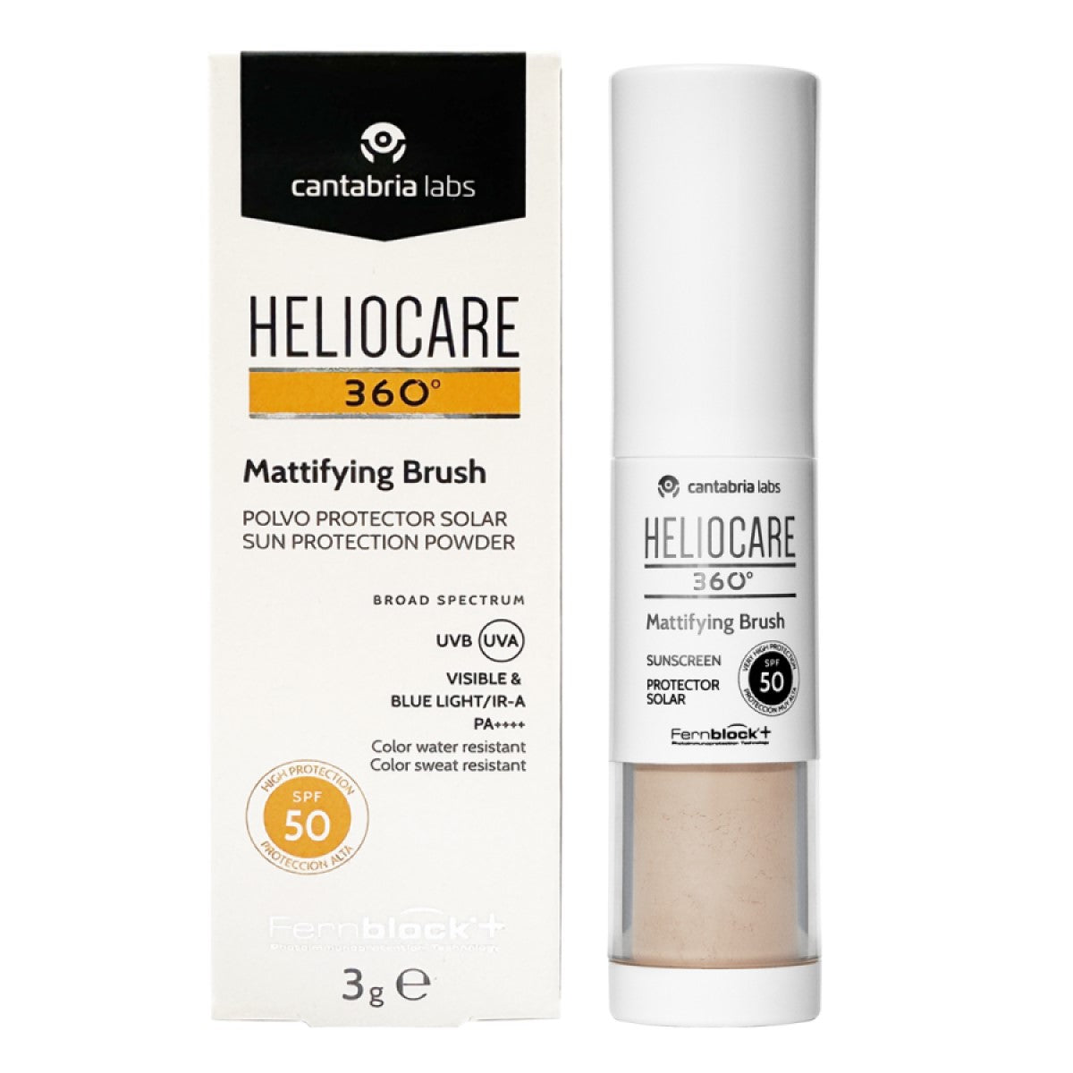 HELIOCARE 360° MATTIFYING BRUSH MINERAL POLVO PROTECTOR SOLAR 3G