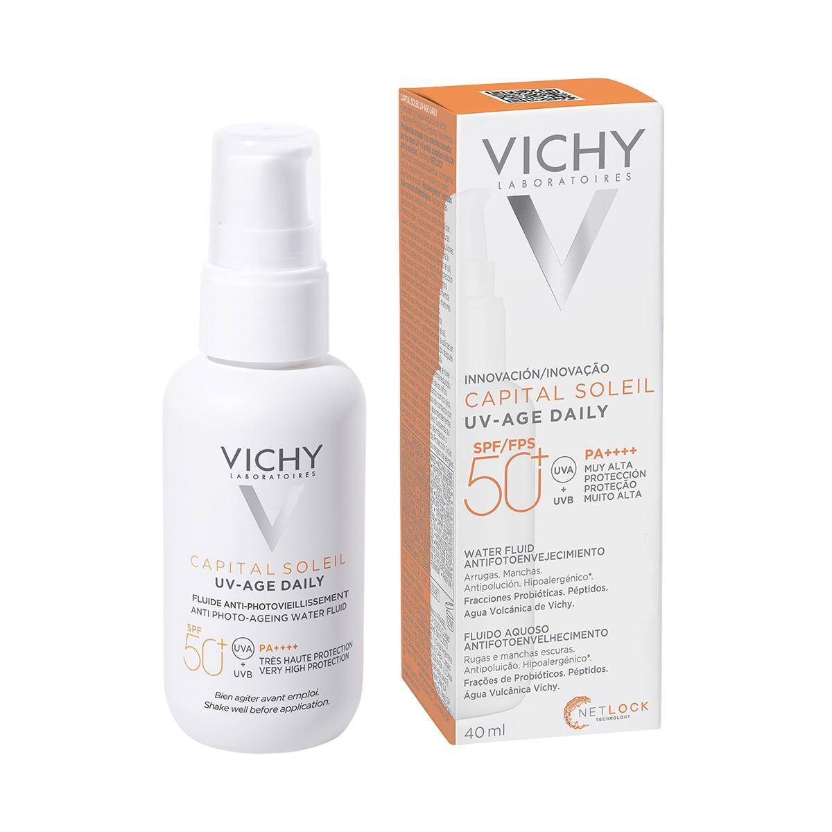 VICHY CAPITAL SOLEIL UV AGE DAILY 50+ 40ML