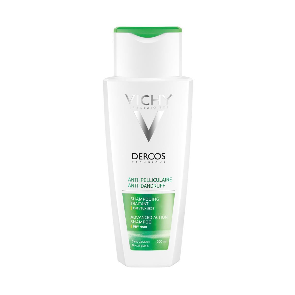 VICHY Dercos Anticaspa Shampoo Cabello Seco 200 Ml