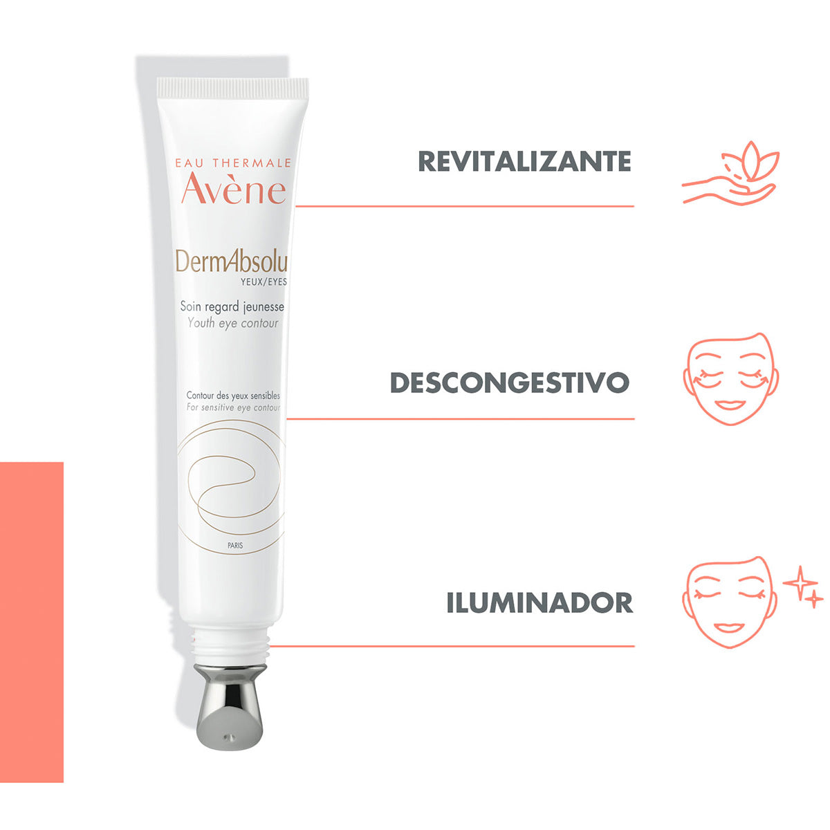 Avéne Dermabsolu Contorno De Ojos Revitalizante 15Ml