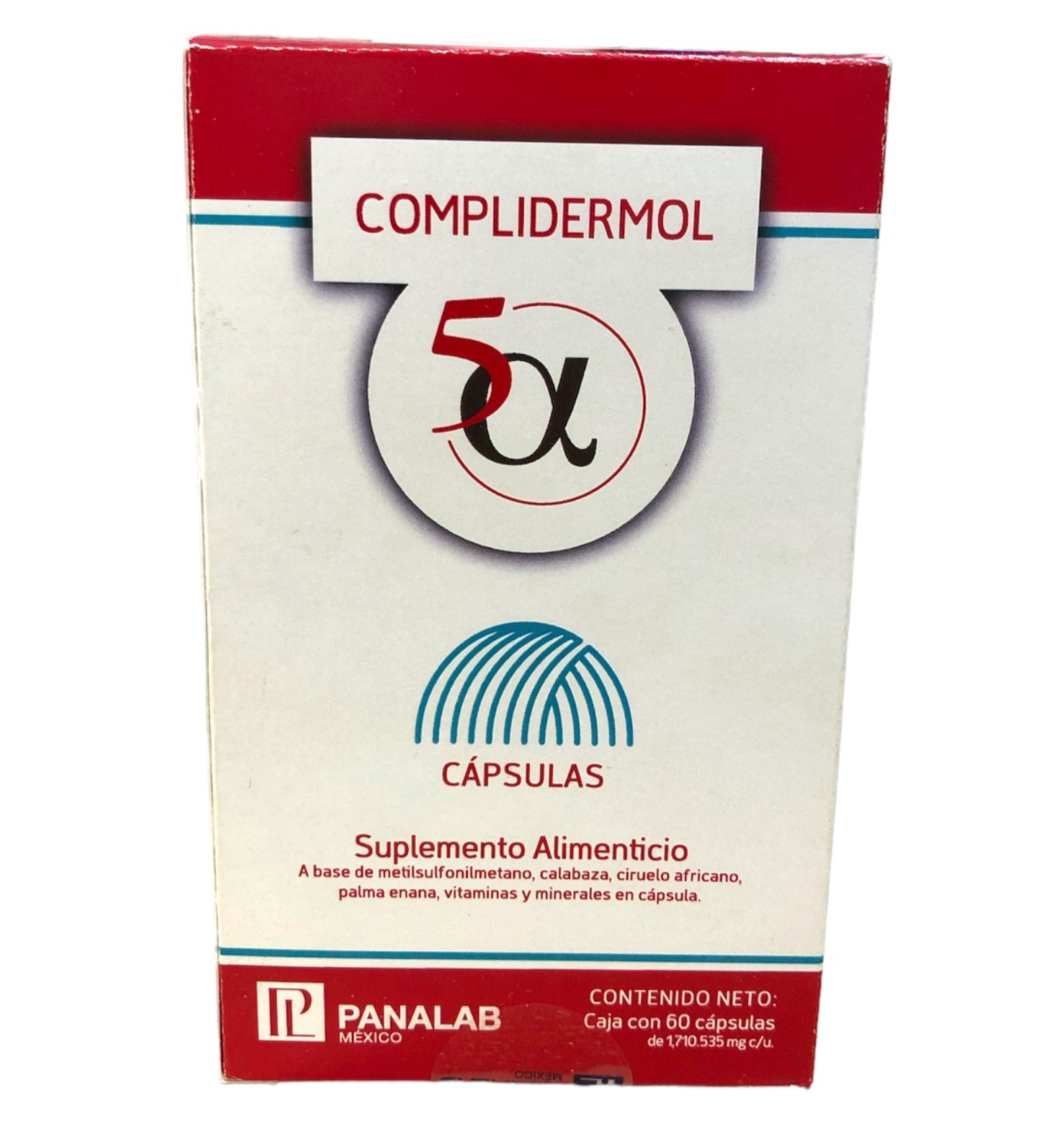 COMPLIDERMOL 5a PLUS SUPLEMENTO CAJA CON 60 CÁPSULAS