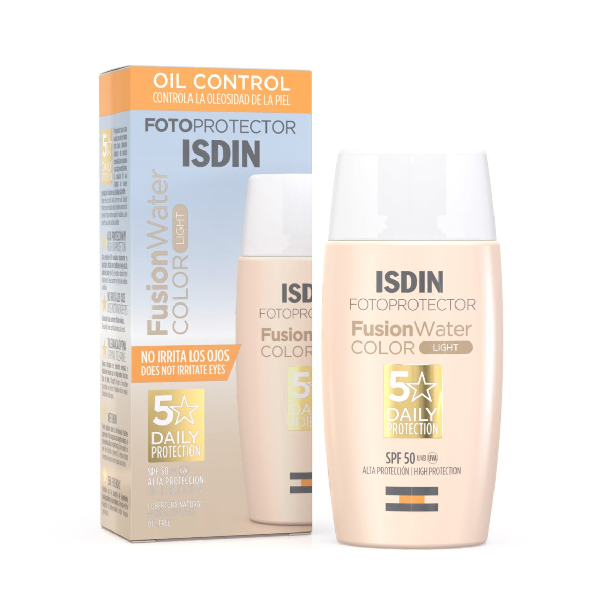 ISDIN FOTOPROTECTOR SPF 50 FUSION WATER COLOR CLARO 50ML