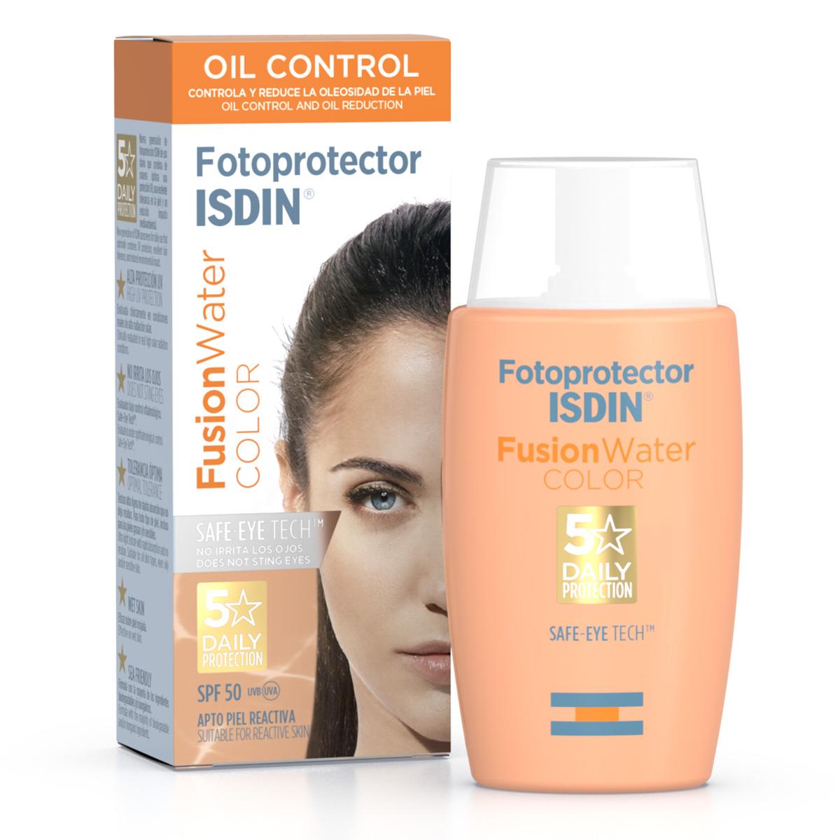 ISDIN FOTOPROTECTOR FUSION WATER COLOR MEDIO 50+ 50 ML