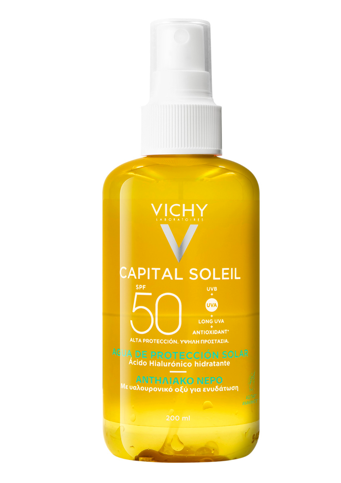VICHY CAPITAL SOLEIL AGUA PROTECCION HIDRATANTE 50+