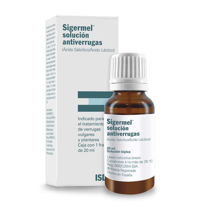 ISDIN SIGERMEL ANTIVERRUGAS 20 Ml