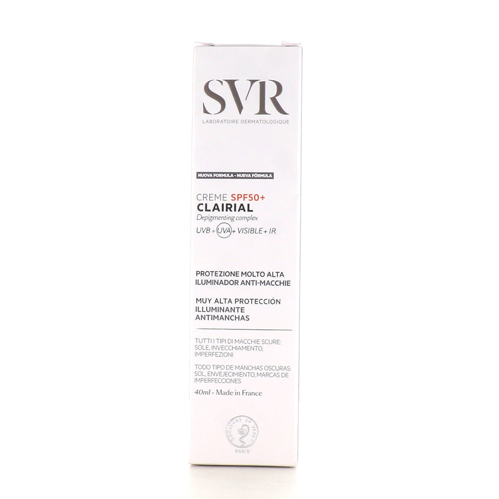 SVR CLAIRIAL CREME SPF50+ 40 ML