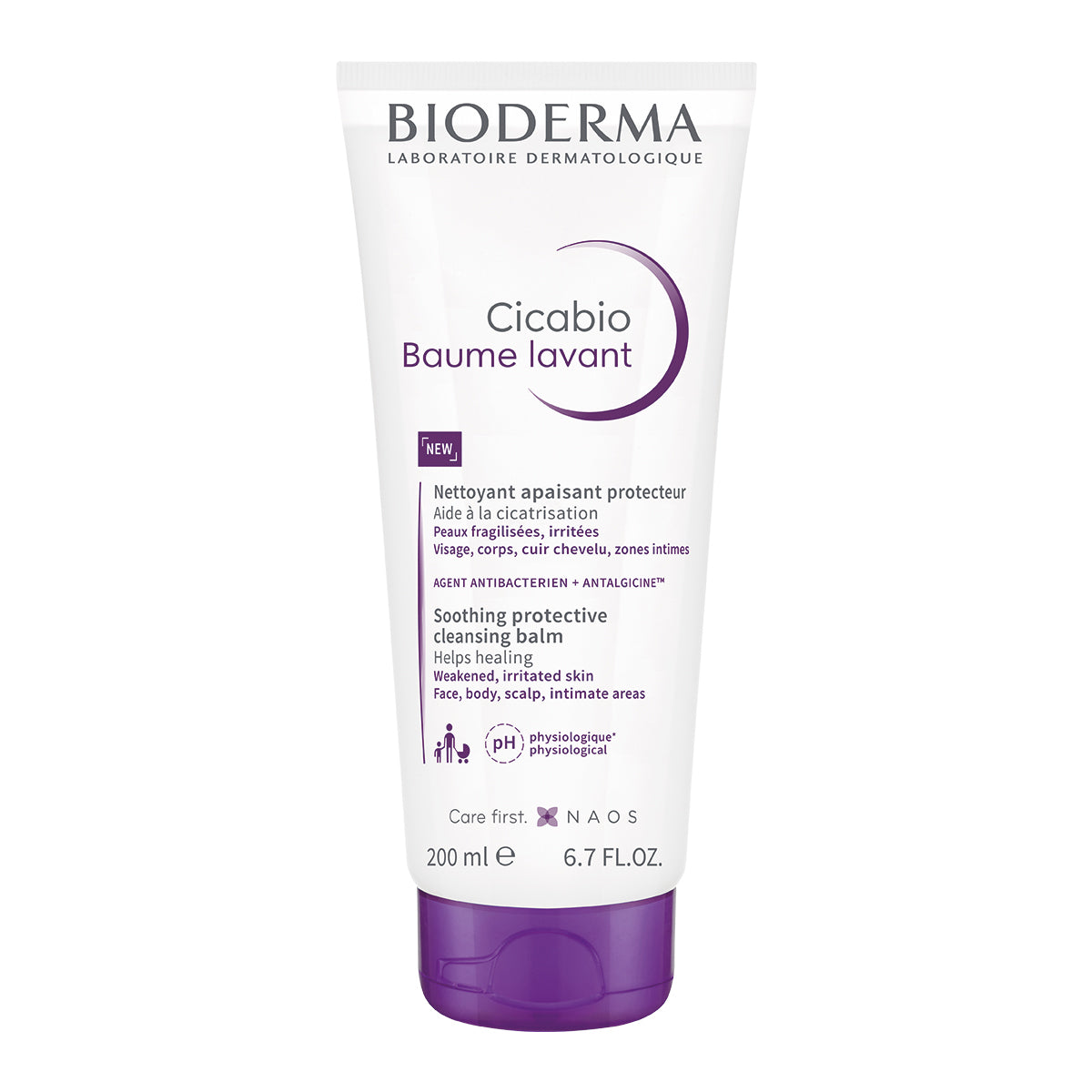 BIODERMA CICABIO BAUME LAVANT BÁLSAMO LIMPIADOR REPARADOR 200ml