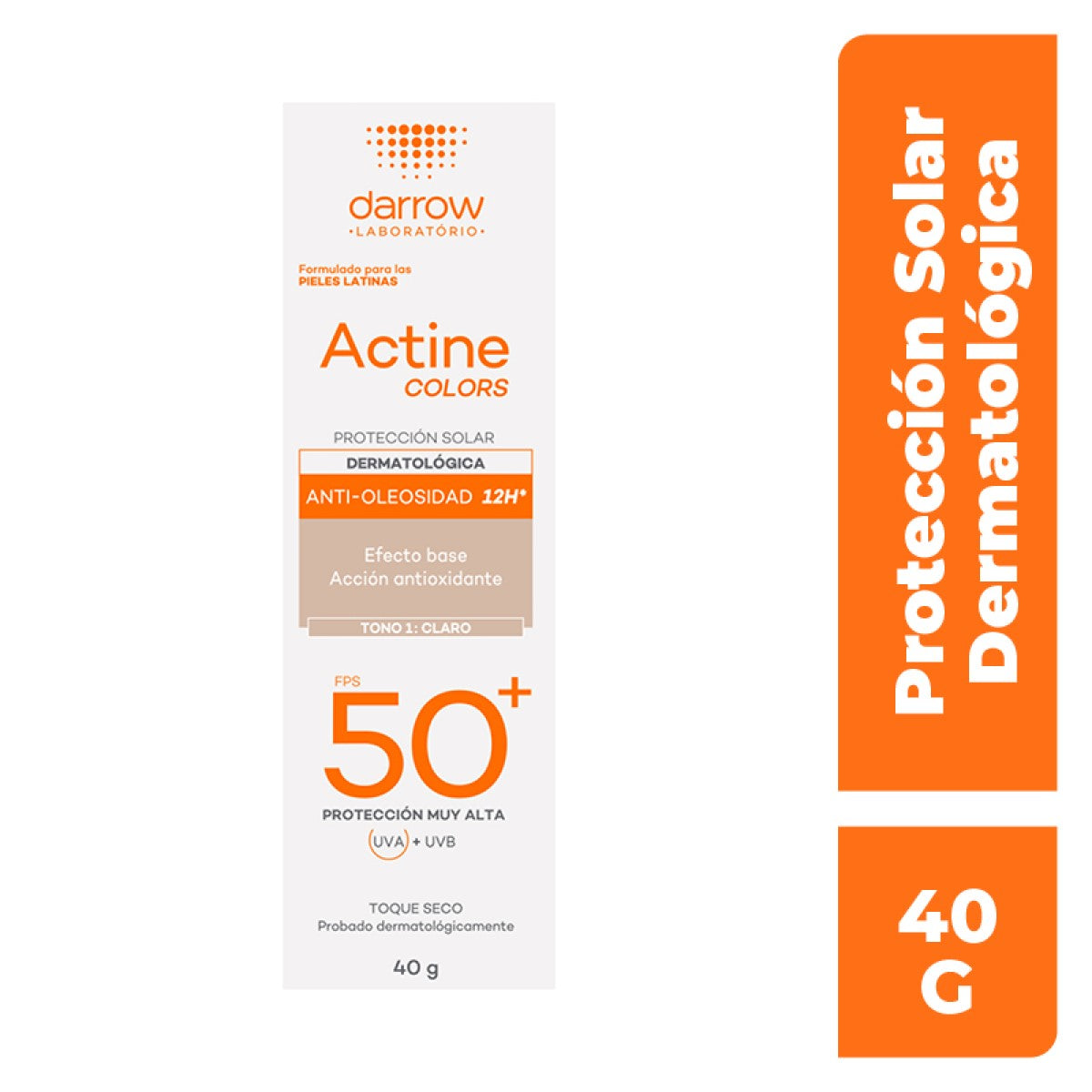 DARROW ACTINE COLORS FPS 50+ TONO 1: CLARO 40G