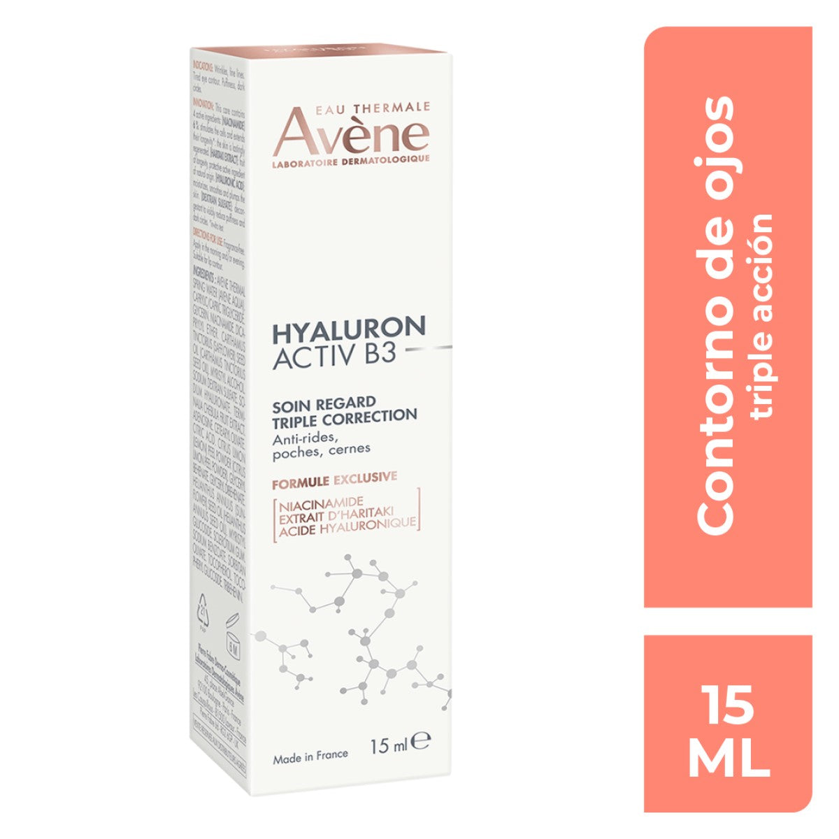 AVENE HYALURON ACTIVE B3 CONTORNO DE OJOS 15 ML