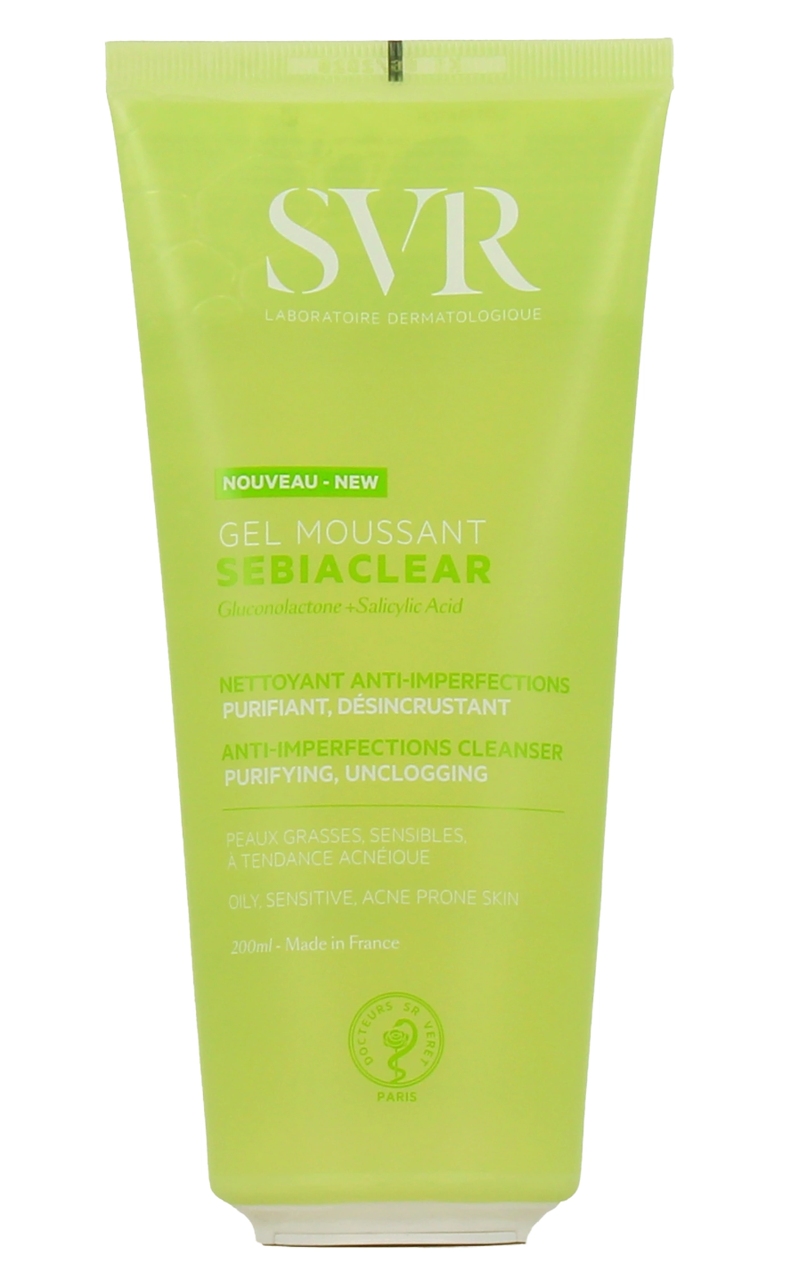 SVR SEBIACLEAR GEL MOUSSANT 200ML