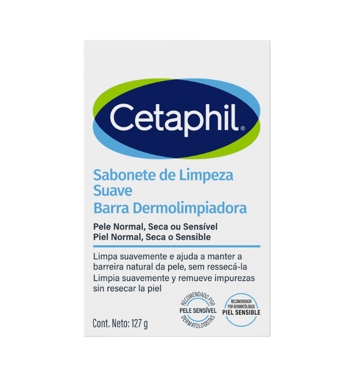 CETAPHIL BARRA DERMOLIMPIADORA SUAVE NVO 127 G