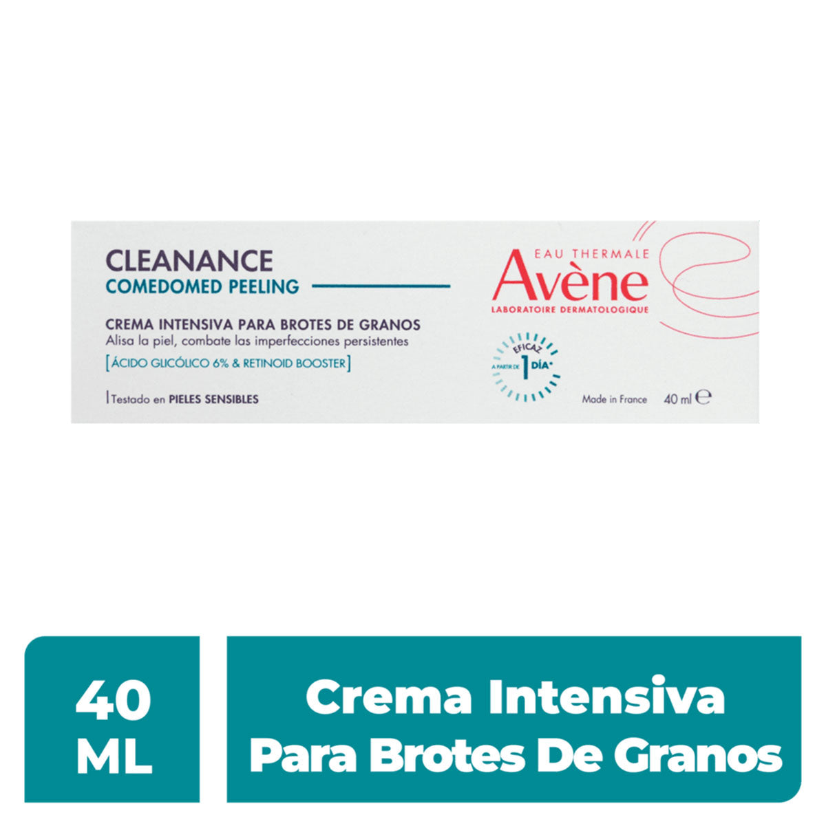 AVÉNE CLEANANCE(comedomed peeling)CREMA INTENSIVA 40 ML