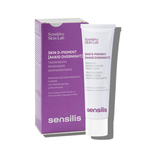 SENSILIS SKIN D-PIGMENT [AHA10 OVERNIGHT] RENOVADOR DESPIGMENTANTE 30 ML