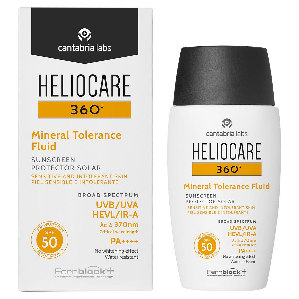 HELIOCARE 360° PROTECTOR SOLAR  MINERAL TOLERANCE FLUIDO 50ML