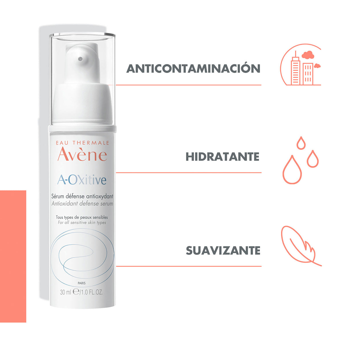 Avéne A-Oxitive Suero Anti-Oxidante 30 Ml