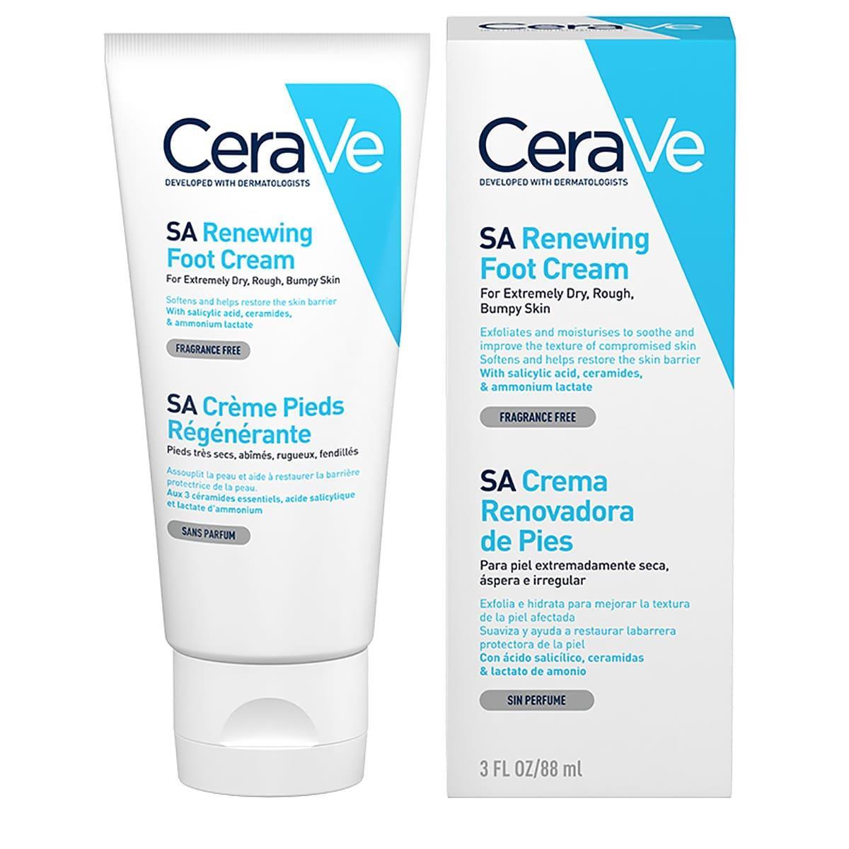 CERAVE SA CREMA RENOVADORA DE PIES 88 ML