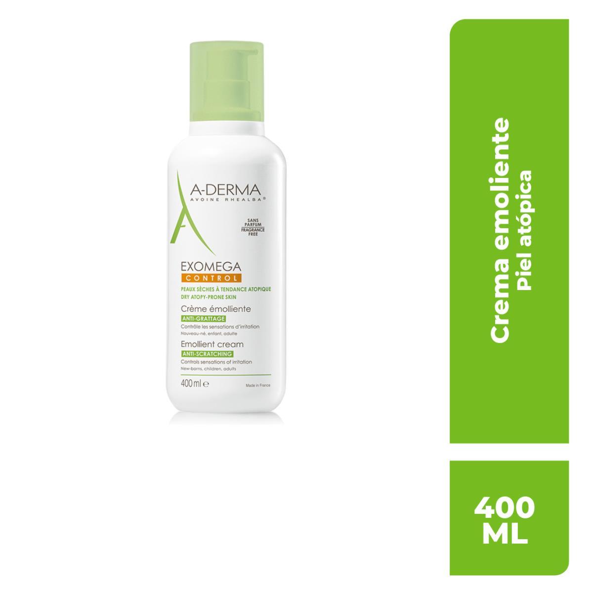 ADERMA EXOMEGA CONTROL CREMA FACIAL Y CORPORAL 400 Ml