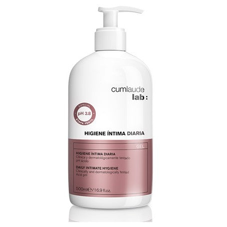 CUMLAUDE GEL LIMPIADOR HIGIENE INTIMA DIARIO 500ML