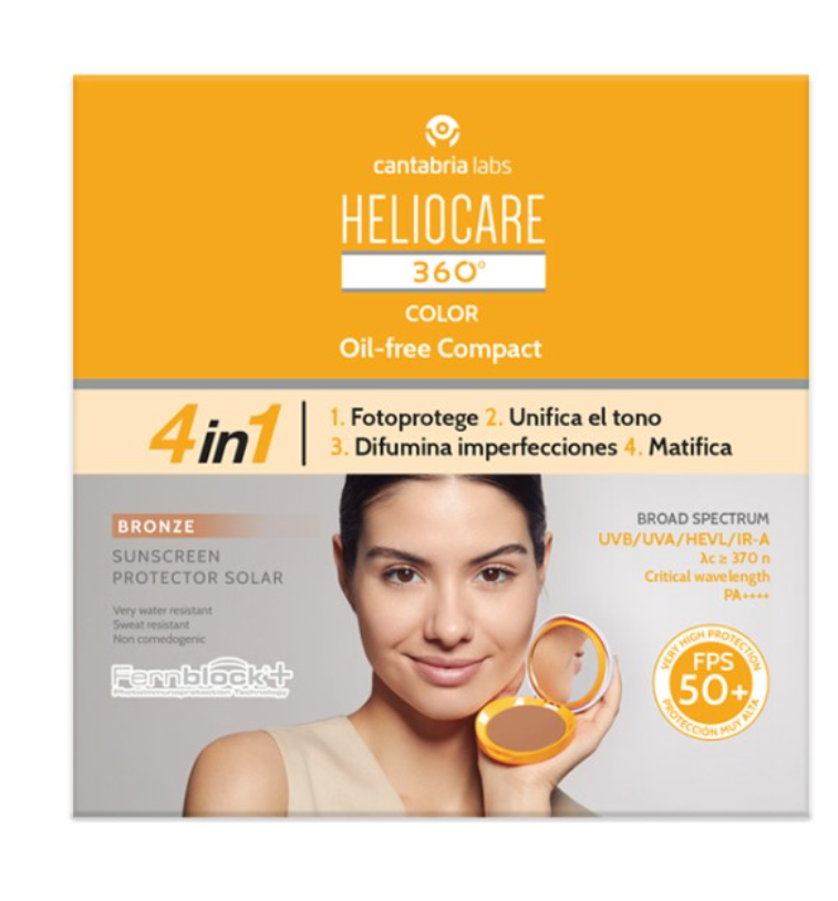 HELIOCARE 360 OIL FREE COMPACTO BRONZE 50+