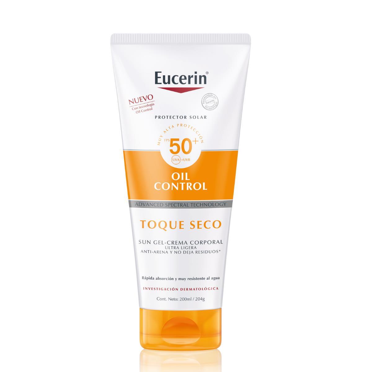 EUCERIN SUN OIL CONTROL TOQUE SECO CORPORAL 200ML