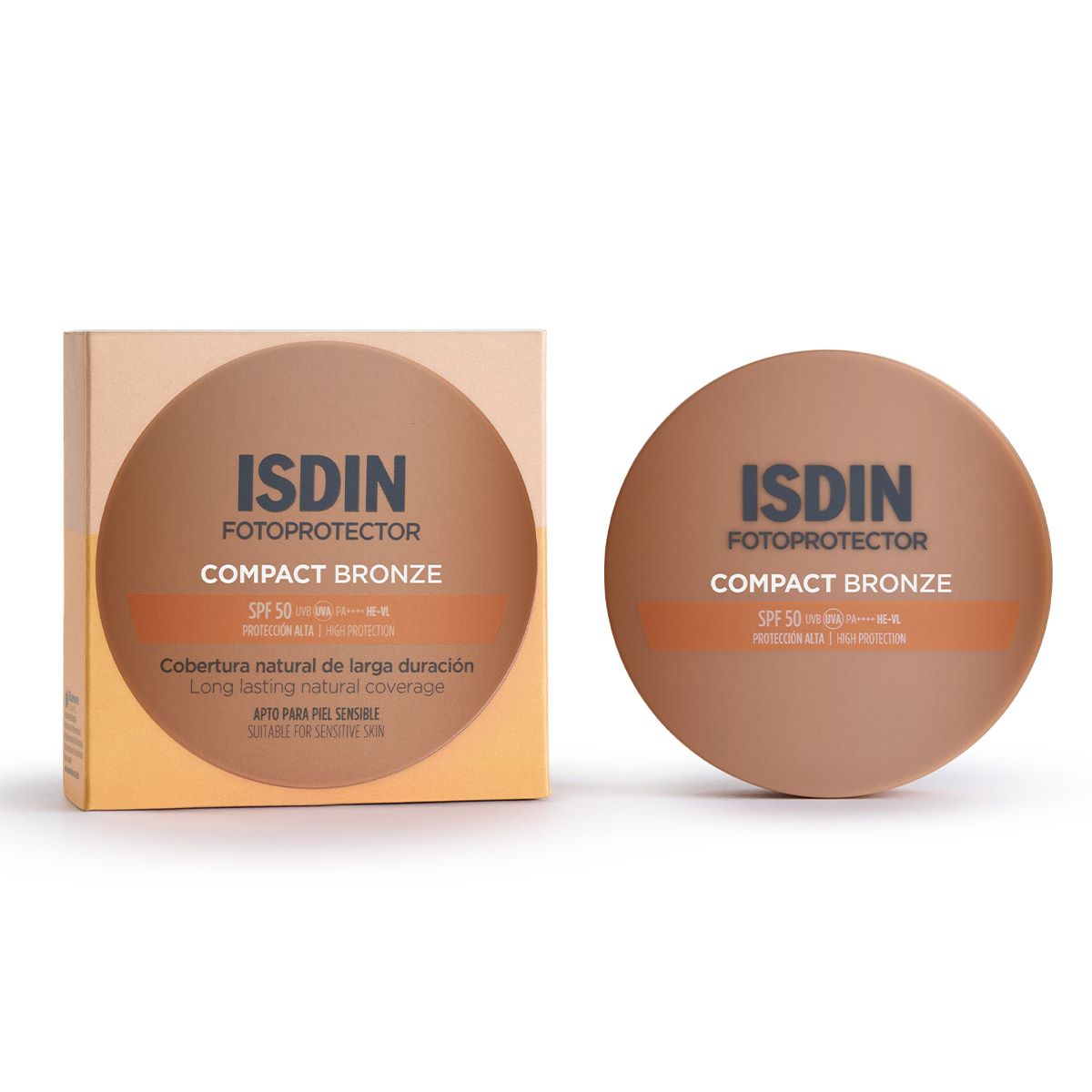 ISDIN FOTOPROTECTOR COMPACTO TONO BRONZE SPF50 10G