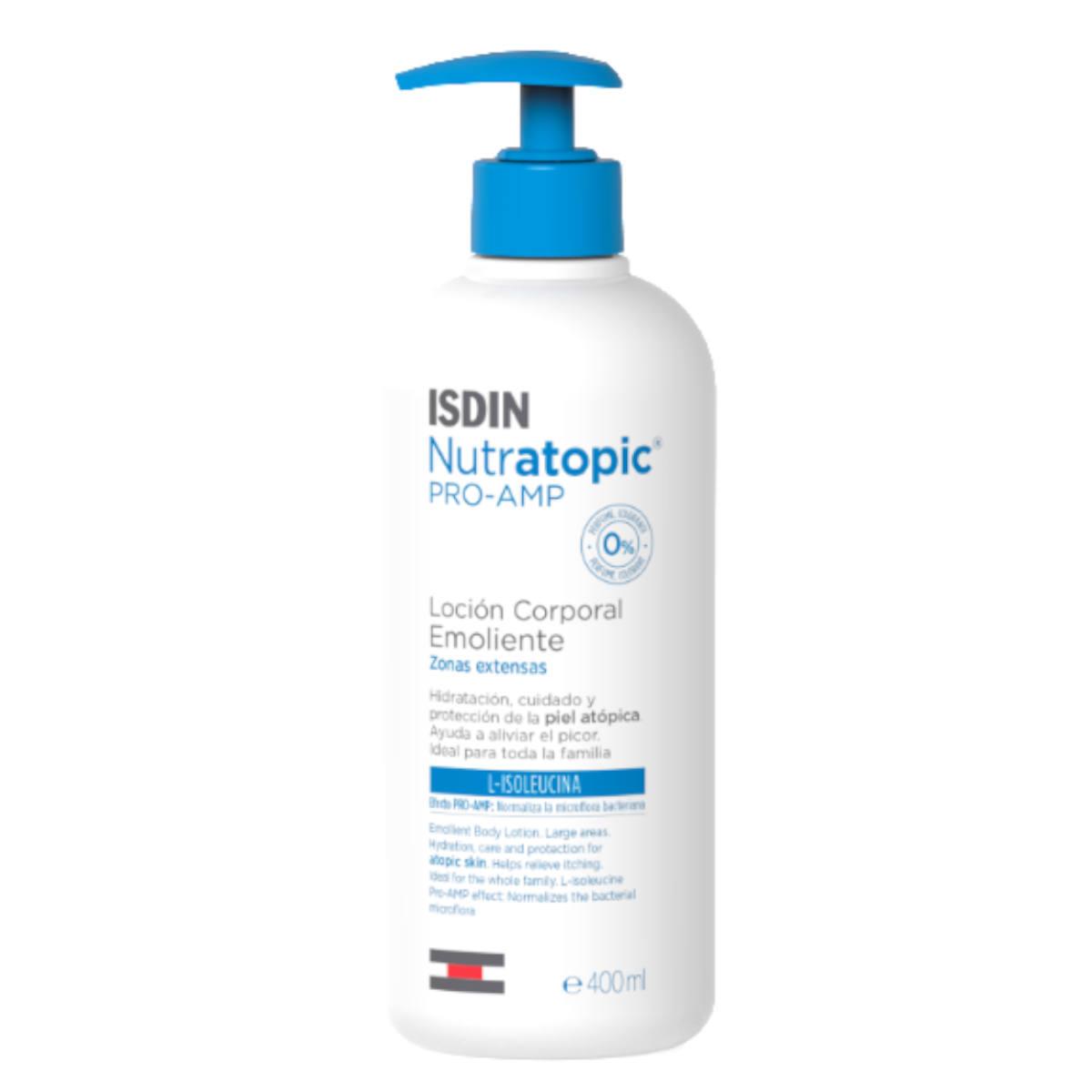 ISDIN Nutratopic Pro-Amp Loción Emoliente 400Ml