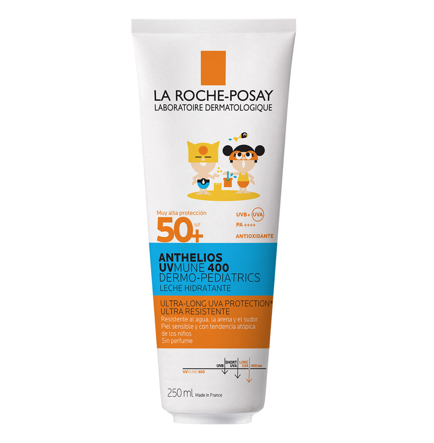 LA ROCHE-POSAY ANTHELIOS UVMUNE 400 DERMO-PEDIATRICS LECHE HIDRATANTE 250ML